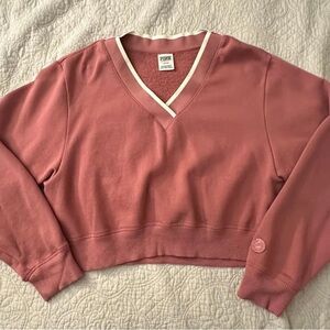 Pink Victoria Secret Cropped sweater